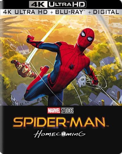 Portada de la edición Steelbook de Spider-Man: Homecoming (2017)
