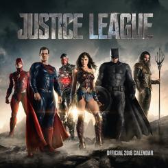 Calendario temático de Justice League (2017)