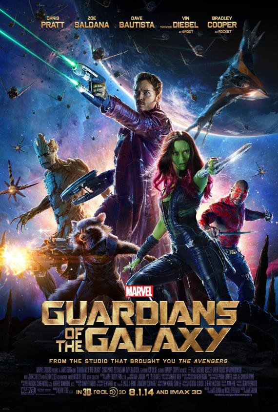 póster de Guardianes de la Galaxia (2014)