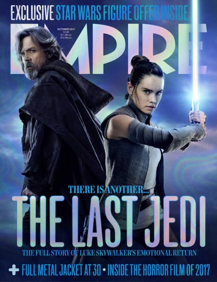 Portada de Empire para Star Wars: Los últimos Jedi (2017)