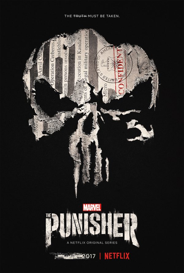 Poster de la primera temporada de The Punisher (2017 - ?)