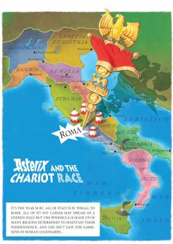 Página de Astérix en Italia