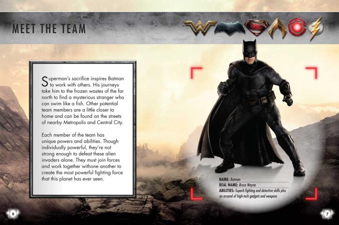 Imagen de Liga de la Justicia (2017) procedente de la Justice League: The Official Guide