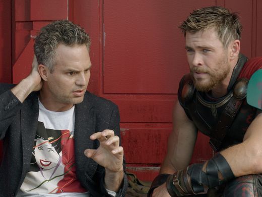 Imagen de Thor y Bruce Banner en Thor: Ragnarok (2017)