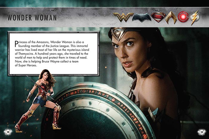 Ficha de Wonder Woman en la Liga de la Justicia (2017)