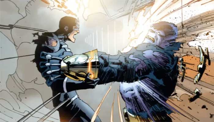 Rayo Negro vs Thanos Los Inhumanos