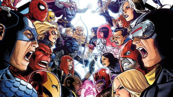 Imagen del crossover Avengers vs. X-Men