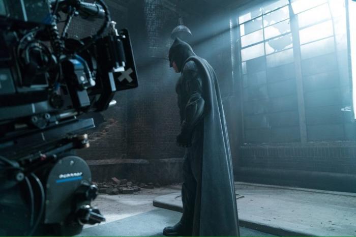 Imagen oficial de Batman en el set de Liga de la Justicia / Justice League (2017)