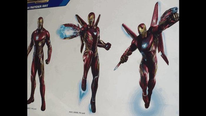 Nueva armadura especial de Iron Man en Vengadores: Infinity War (2018)
