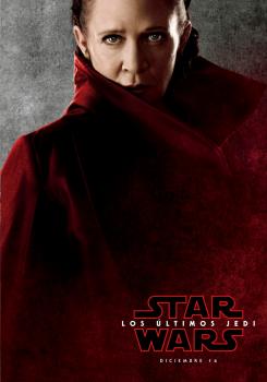 Póster individual de Star Wars: Los últimos Jedi (2017), Leia Skywalker