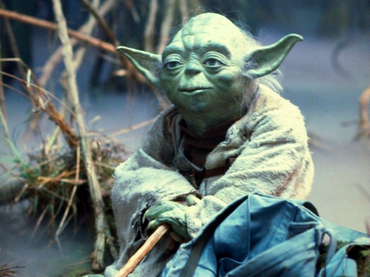 Yoda en Star Wars: Los Últimos Jedi