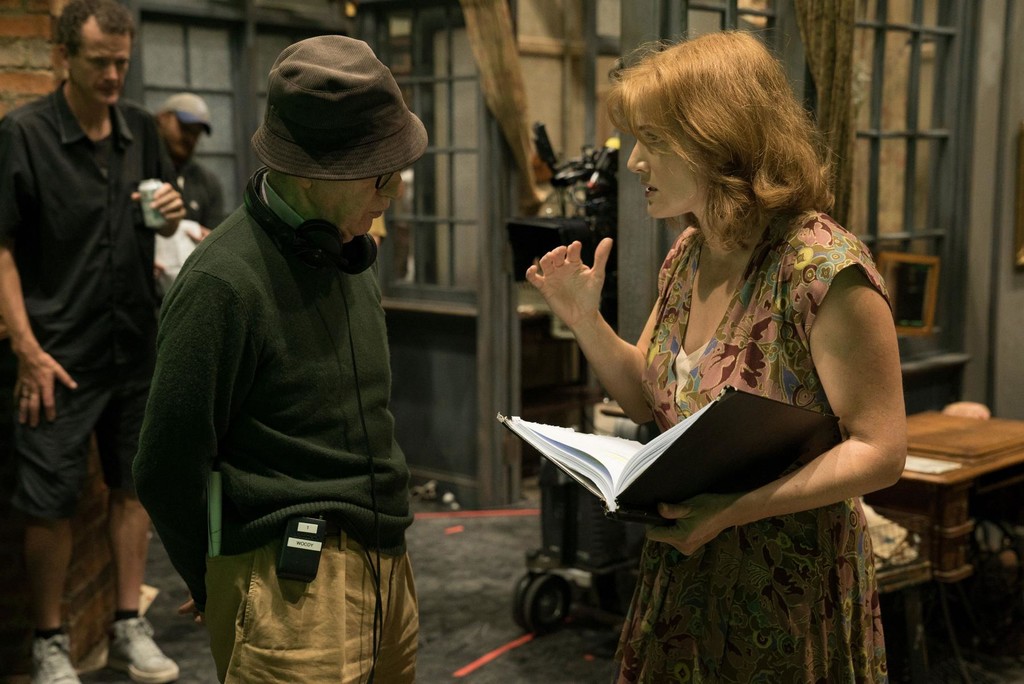 Woody Allen con Kate Winslet