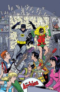 Imagen del crossover Archie y Batman de 1966