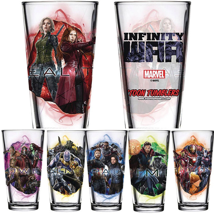 Las tazas de Vengadores: Infinity War (2018)