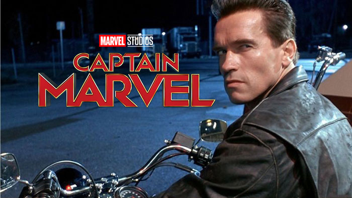 Terminator 2: El juicio final ha influido a Capitana Marvel