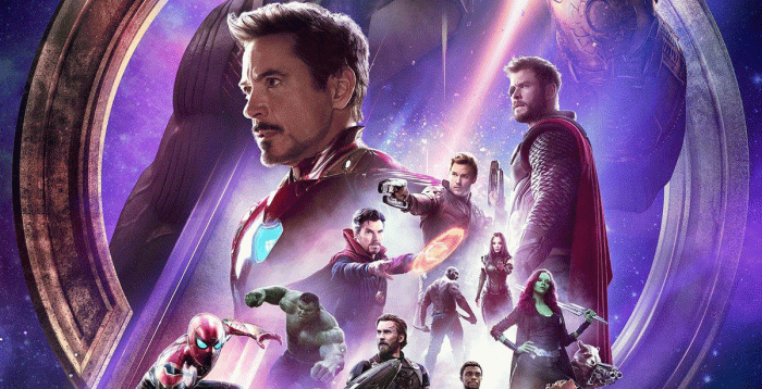 Recorte de póster de Vengadores: Infinity War (2018)