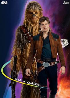 Imagen de carta de Topps de Han Solo: Una historia de Star Wars (2018)