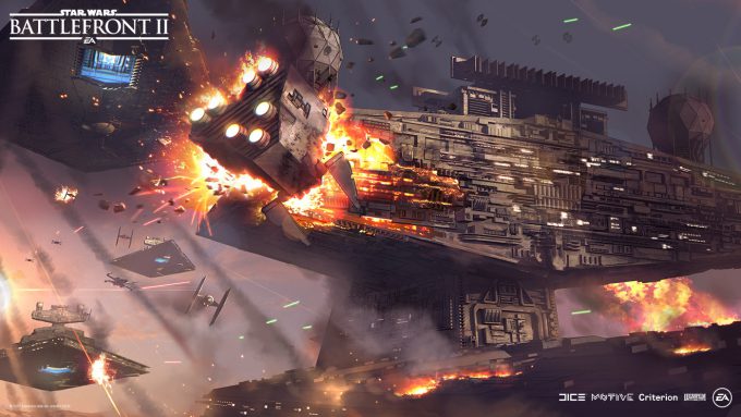 Star Wars: Battlefront II - Concept Art - Nicolas Ferrand