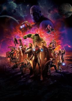 Imagen promocional de Vengadores: Infinity War (2018)