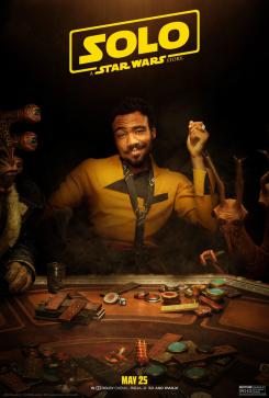 Póster de Lando en Han Solo: Una historia de Star Wars (2018)