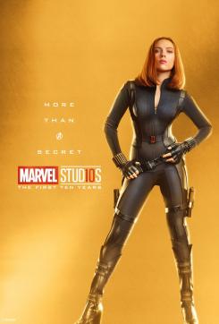 Póster individual por el décimo aniversario de Marvel Studios (2018), Viuda Negra / Black Widow