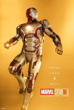 Póster individual por el décimo aniversario de Marvel Studios (2018), Iron Man
