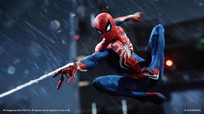 Imagen del videojuego Spider-Man de PS4 (2018)
