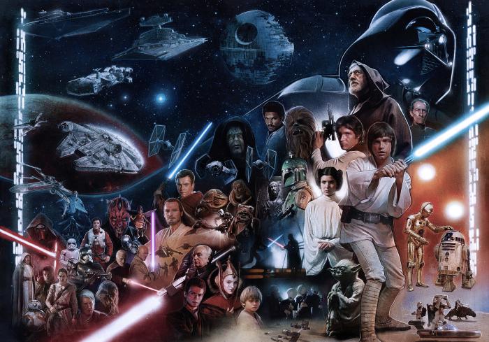 Arte de Star Wars, del Episodio I al Episodio VII