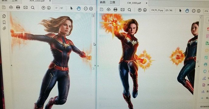 Arte conceptual de Avengers 4 (2018), Captain Marvel