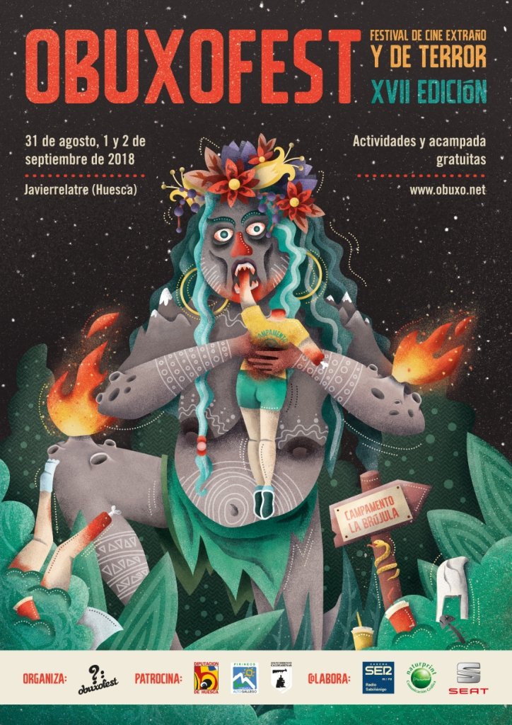Obuxofest 2018, presentado el cartel oficial del Festival de Cine Extraño y de Terror en Javierrelatre