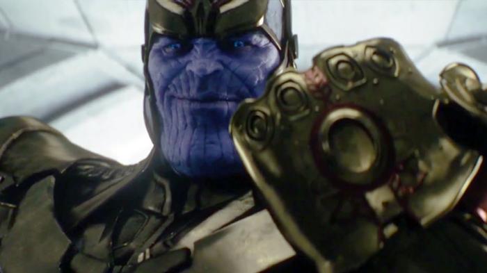 Imagen de Capitán América: Civil War (2016), Thanos con el Guantelete Infinito