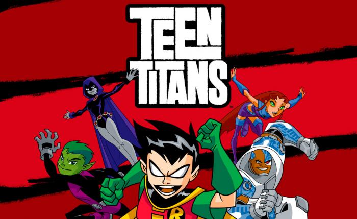 Imagen de la serie de animación Teen Titans / Los Jóvenes Titanes (2003-2006)