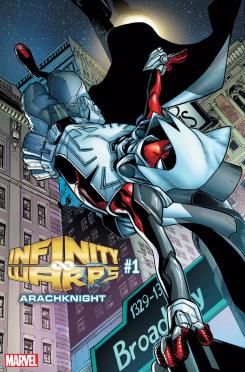 Imagen portada de Infinity Wars: Arachknight #1, arte por Humberto Ramos