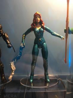 Figura de Aquaman (2018) mostradas en la San Diego Comic Con 2018