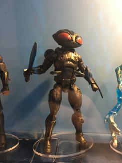 Figura de Aquaman (2018) mostradas en la San Diego Comic Con 2018