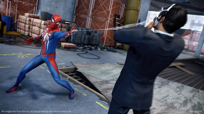 Imagen del videojuego Spider-Man (2018) de PS4