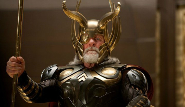 Imagen de Odín en escena eliminada de Thor (2011)