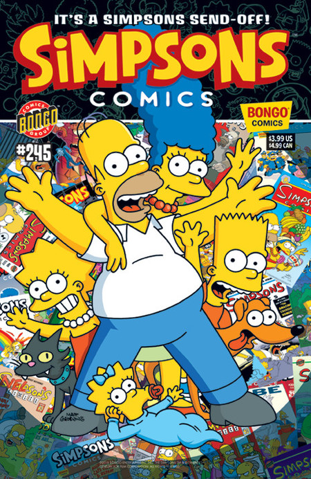El final de los comics de los Simpson