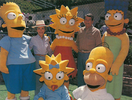 Los Simpson y los Reagan
