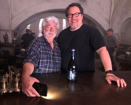 George Lucas y Jon Favreau