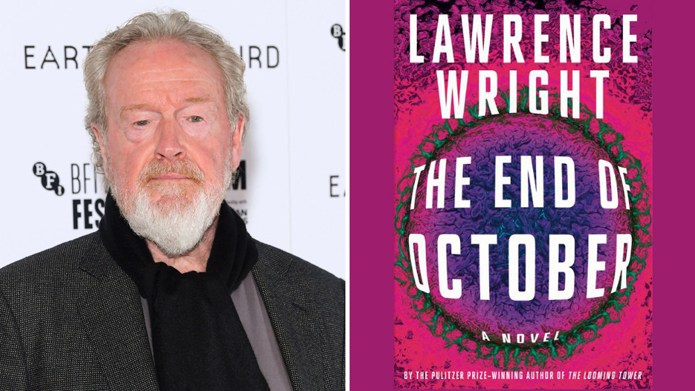 Ridley Scott producirá la adaptación de 'The End of October', la novela de Lawrence Wright sobre una pandemia global 