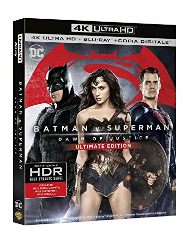 Batman V Superman - Dawn Of Justice (Blu-Ray 4K Ultra HD+Blu-Ray+Copia Digitale) [Italia] [Blu-ray]