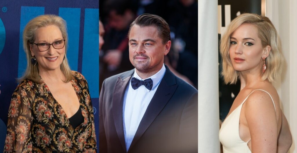 Leonardo DiCaprio, Meryl Streep y Jennifer Lawrence lideran el repartazo de la nueva película de Adam McKay para Netflix 