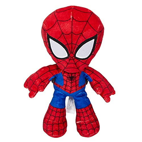 Marvel Peluche Spiderman 20 cm, juguete para niños +3 años (Mattel GYT43)