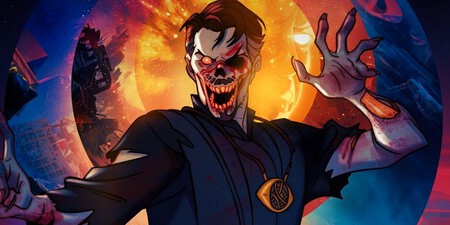 Zombie Doctor Strange Posa En New Marvels What If