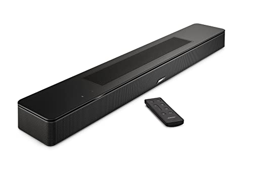Bose Smart Soundbar 600 Dolby Atmos con Alexa integrada, conectividad Bluetooth – Negro